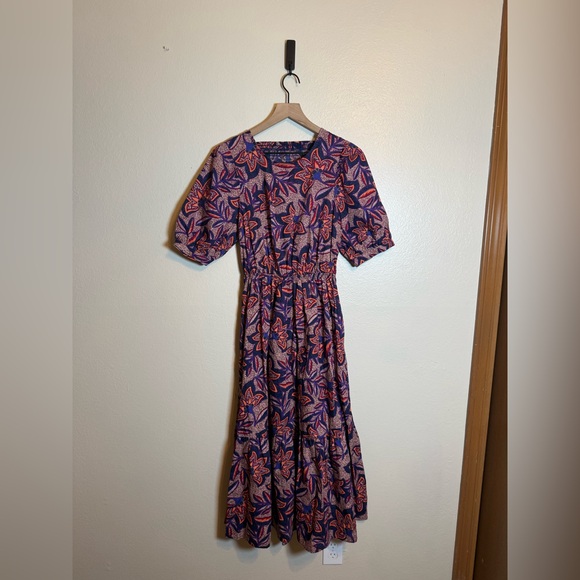 Evereve Noelle Open Back Floral Maxi Dress - Picture 3 of 9